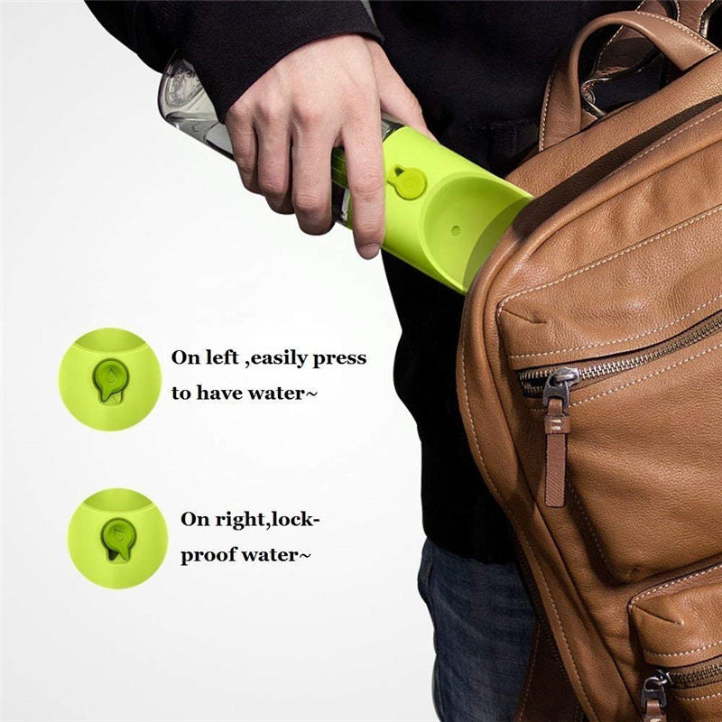 Portable Pet Filtered Water Bottle